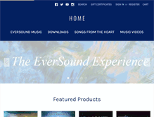 Tablet Screenshot of eversound.com